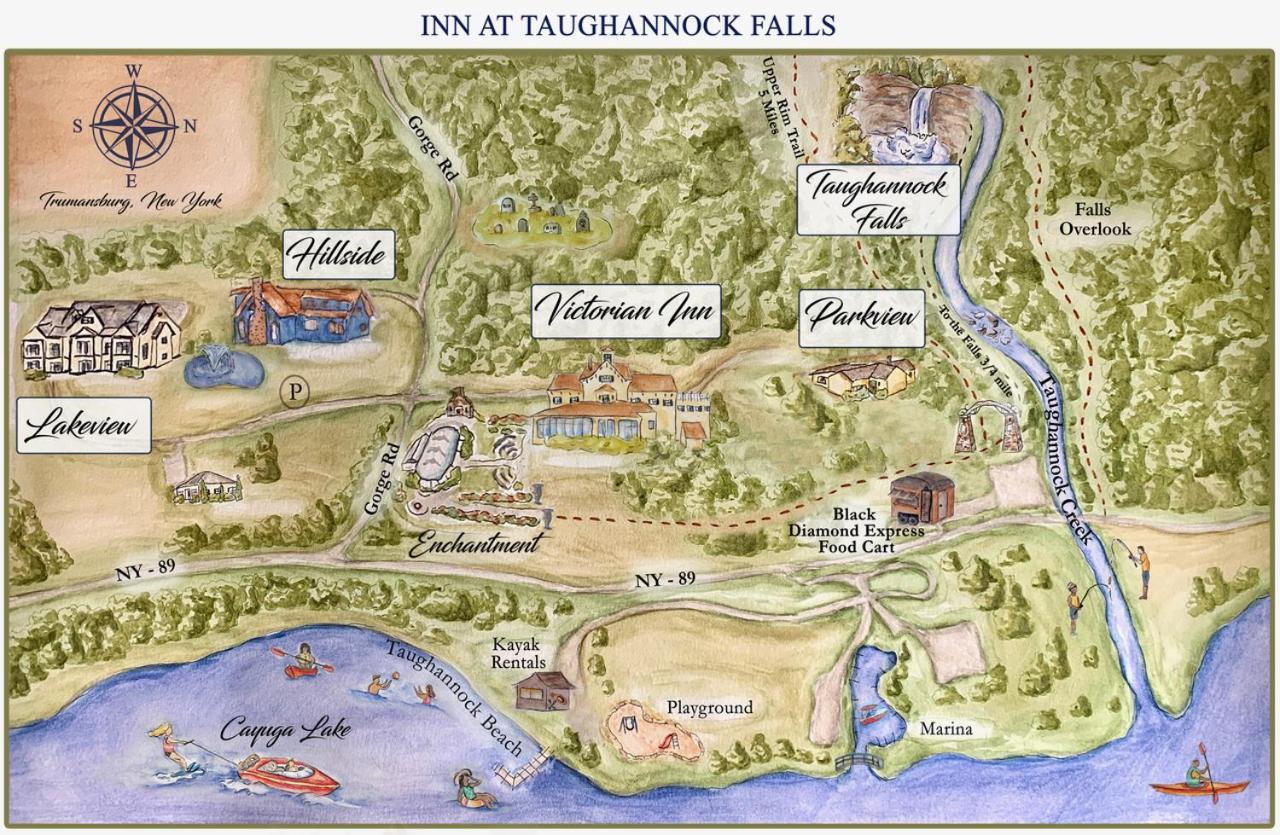 Inn At Taughannock Falls Ithaca Exteriér fotografie